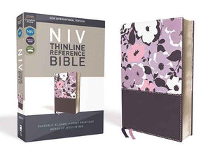 NIV Thinline Reference Bible Red Letter Edition [Purple]