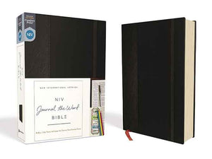 NIV Journal The Word Bible Red Letter Edition [Black]