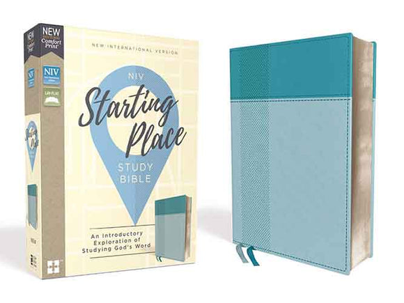 NIV Starting Place Study Bible [Blue]