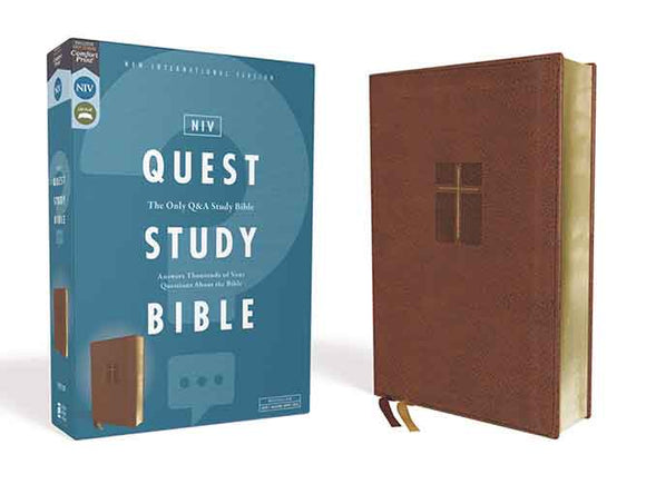 NIV Quest Study Bible [Brown]