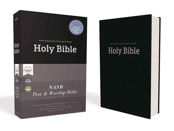 NASB Pew And Worship Bible [Black]