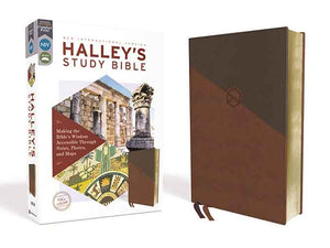 NIV Halley's Study Bible Red Letter Edition [Brown]