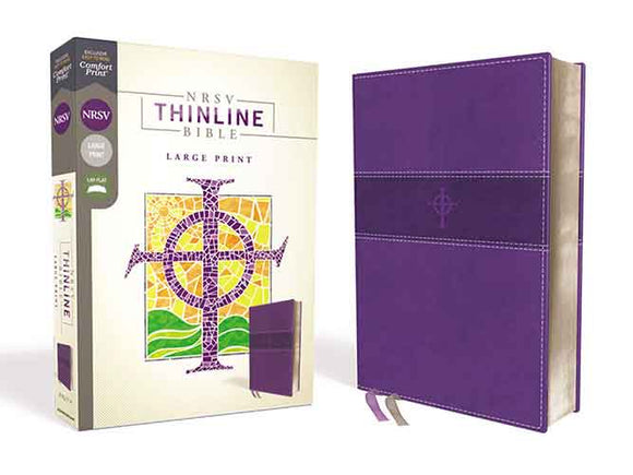 NRSV Thinline Bible [Large Print, Purple]