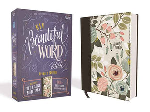 NIV Beautiful Word Bible Red Letter Edition [Floral]