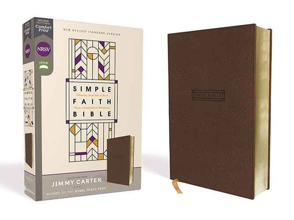 NRSV Simple Faith Bible [Brown]