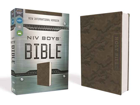 NIV Boys' Bible [Brown Camo]