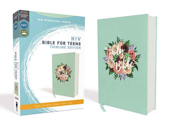 NIV Bible For Teens Thinline Red Letter Edition [Floral]