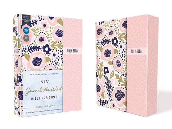 NIV Journal The Word Bible For Girls [Double-Column Magnetic Closure, Red Letter]