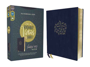 NIV Radiant Virtues Bible: A Beautiful Word Collection, Red Letter, Comfort Print [Navy]