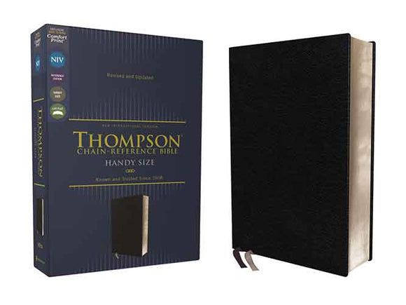 NIV Thompson Chain-Reference Bible, Handy Size, Red Letter, Comfort Print [Black]