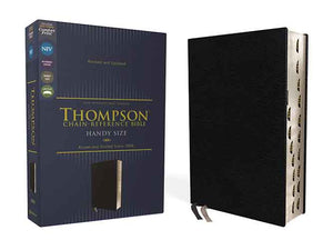 NIV Thompson Chain-Reference Bible, Handy Size, Thumb Indexed, Red Letter, Comfort Print [Black]