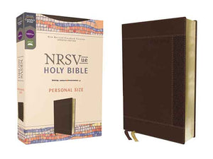 NRSVue Holy Bible, Personal Size, Comfort Print [Brown]