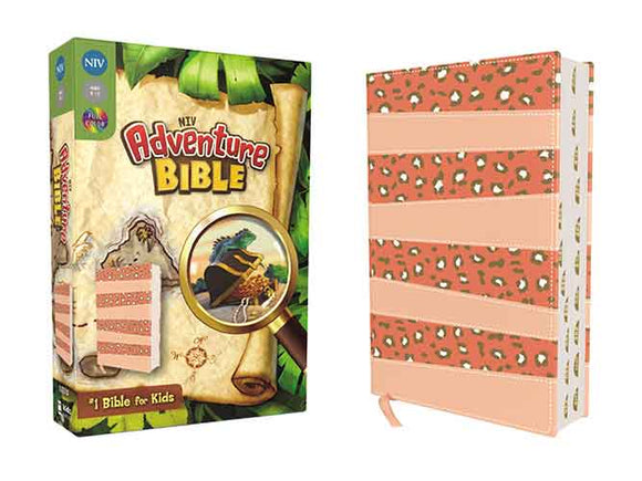 NIV Adventure Bible, Full Color, Thumb Indexed Tabs [Coral]