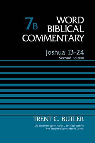 Joshua: 13-24, Volume 7B [Second Edition]