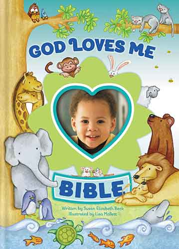 God Loves Me Bible: Newly Illustrated Edition Blue