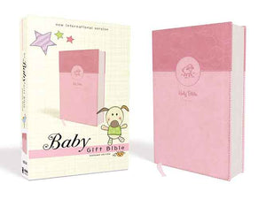 NIV Baby Gift Bible Red Letter Edition [Pink]
