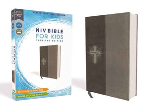 NIV Bible For Kids Red Letter Thinline Edition [Grey]