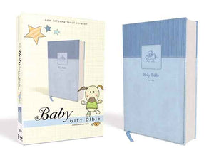 NIV Baby Gift Bible Red Letter Edition [Blue]