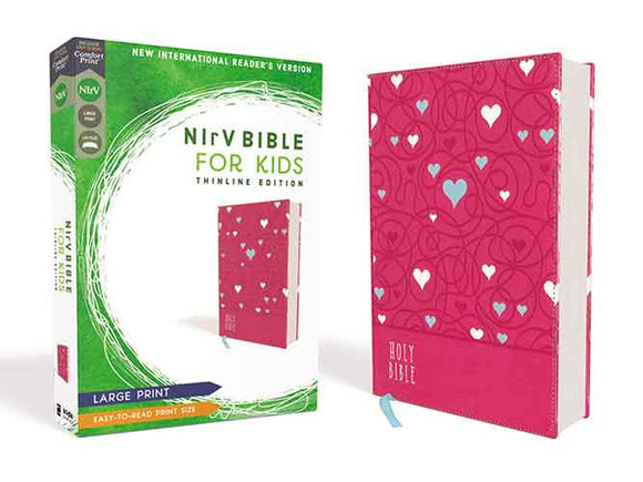 NIrV Bible For Kids Thinline Edition [Large Print, Pink]