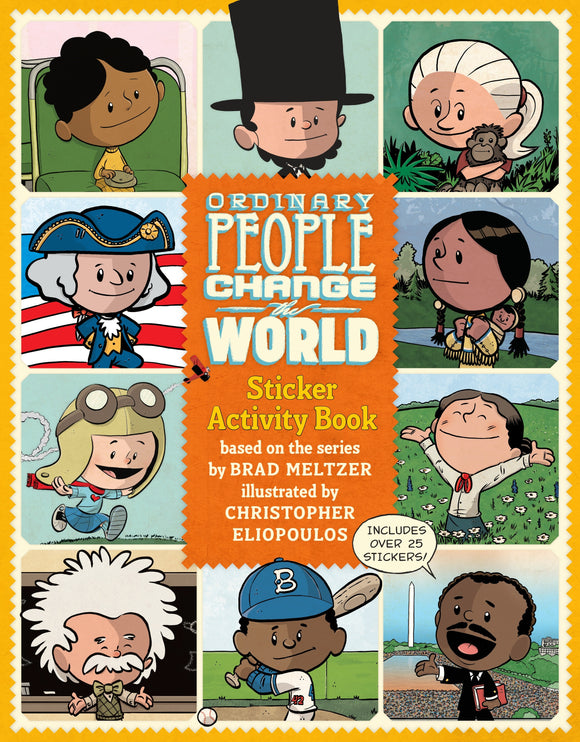 Ordinary People Change The World Sticker Activity Book