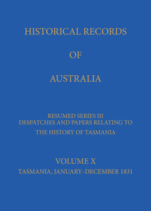 Historical Records of Australia