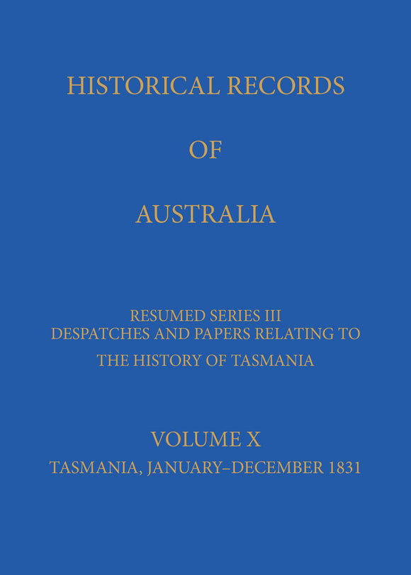 Historical Records of Australia