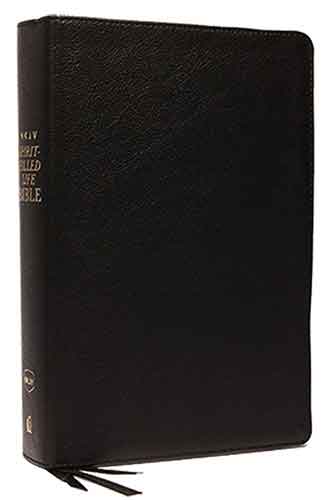 NKJV Spirit-Filled Life Bible Red Letter Edition [Black]