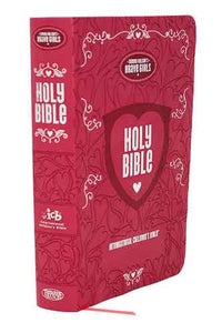 Tommy Nelson's Brave Girls Devotional Bible Pink Leathersoft Cover