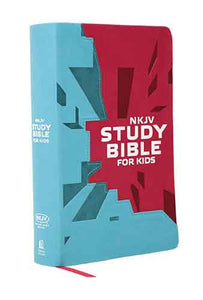 NKJV Kids Study Bible Pink Cover: The Premiere NKJV Study Bible for Kids