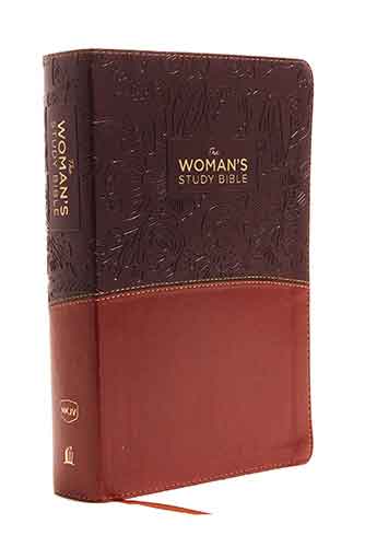 The NKJV, Woman's Study Bible, Full-Color: Receiving God's Truth for Balance, Hope, and Transformation [Brown/Burgundy]