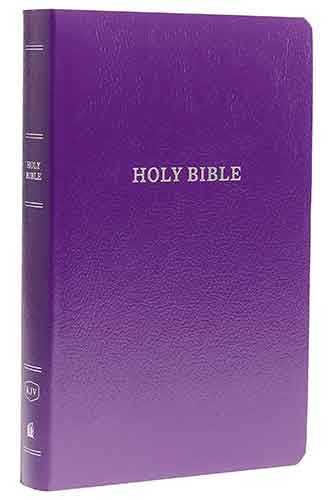 KJV, Gift And Award Bible, Red Letter Edition [Purple]