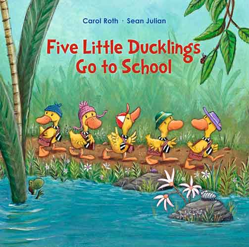 Five Little Ducklings Go To School