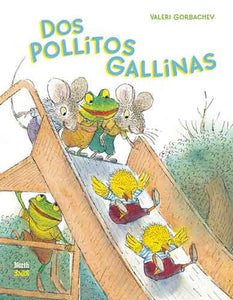 Dos pollitos gallinas