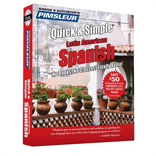 Pimsleur Spanish Quick & Simple Course - Level 1 Lessons 1-8 CD