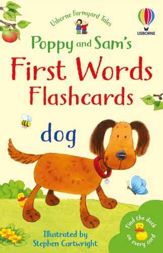 Poppy and Sam's First Words Flashcards