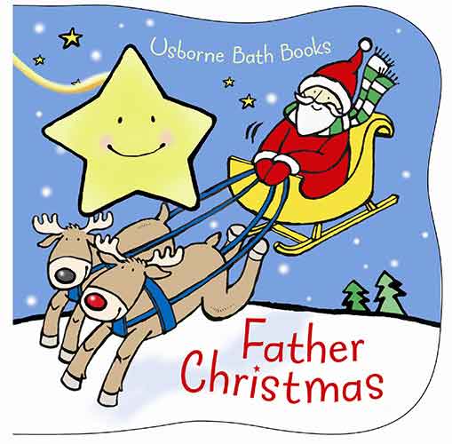 Father Christmas Bath Book