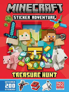 Minecraft Sticker Adventure: Treasure Hunt