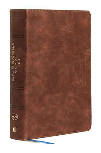 NKJV Lucado Encouraging Word Bible [Brown]