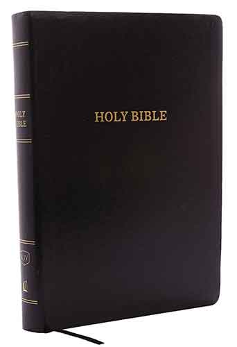 KJV, Reference Bible Red Letter Edition [Giant Print, Black]