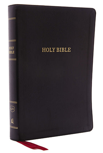 KJV Deluxe Reference Bible Red Letter Edition [Giant Print, Black