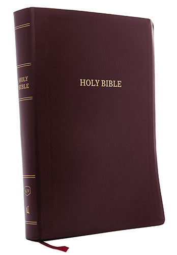 KJV Reference Bible Red Letter Edition [Super Giant Print, Bur