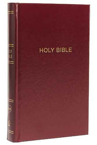 NKJV Personal Size Reference Bible Red Letter Edition [Giant Print, Burgundy]