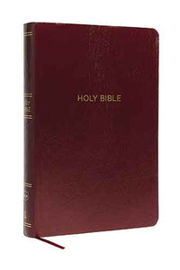 NKJV Reference Bible Red Letter Edition [Super Giant Print, Bu