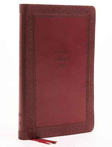 KJV Thinline Bible Indexed Red Letter Edition [Red]