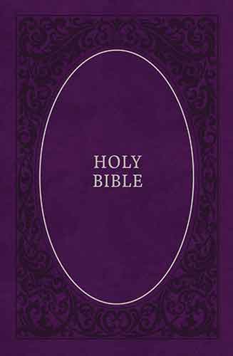 KJV Holy Bible Soft Touch Edition [Purple]