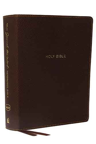 NKJV Journal The Word Reference Bible Red Letter Edition [Brown]