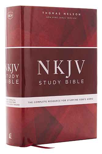 NKJV Study Bible Red Letter Edition