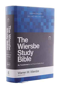 NKJV Wiersbe Study Bible Red Letter Edition