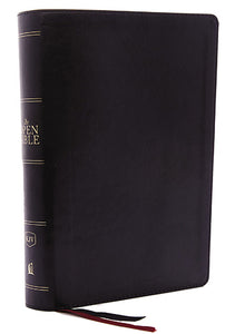 The KJV Open Bible Red Letter Edition [Black]