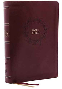 The KJV Open Bible Red Letter Edition [Burgundy]